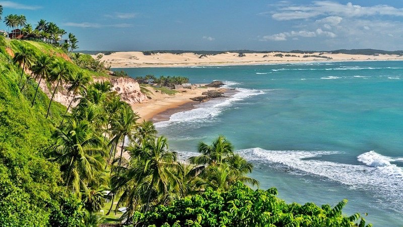 Praia no Rio Grande do Norte